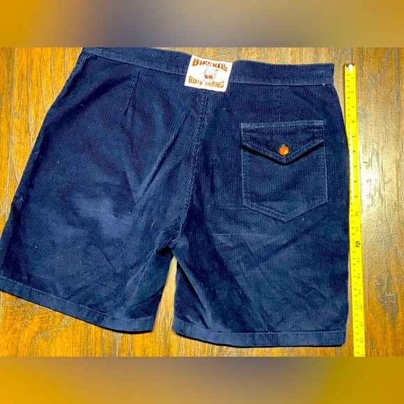 CLASSIC BIRDWELL BEACH BRITCHES SZ.32 NAVY CORD SHORTS R/$150 - Picture 12 of 16